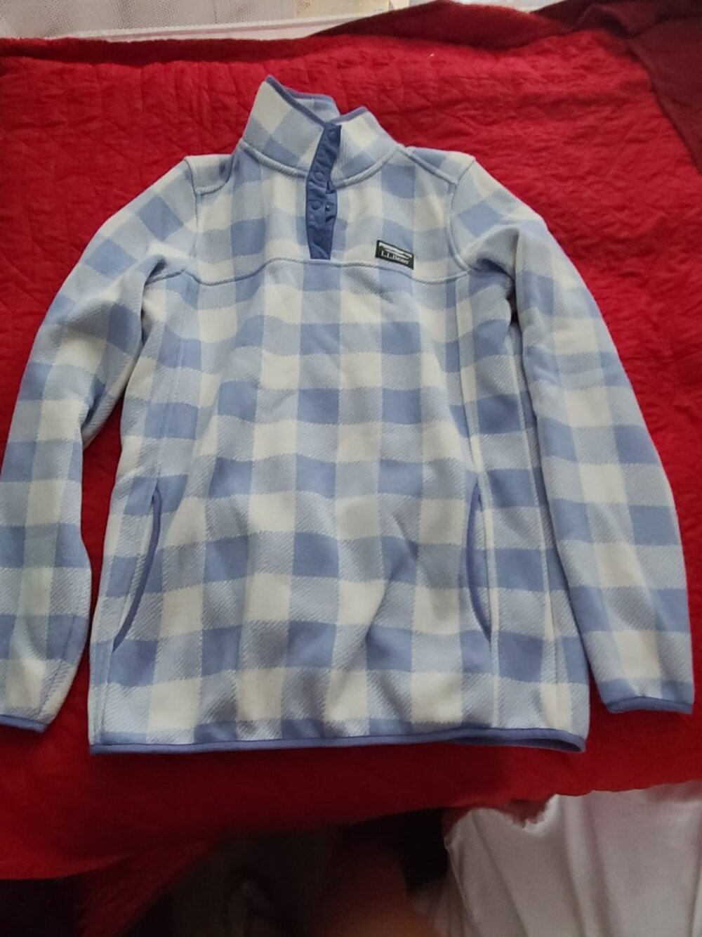LL Bean Fleece Pullover